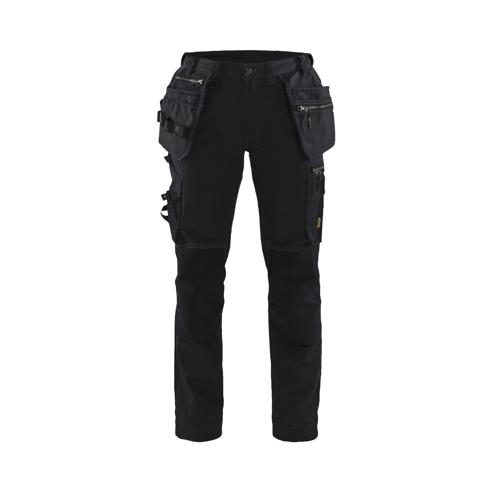 BLAKLADER 71301370 Women's Craftsman Trousers with Stretch Work Trousers Women - 100% Cotton